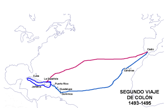 2n viatge de Colom