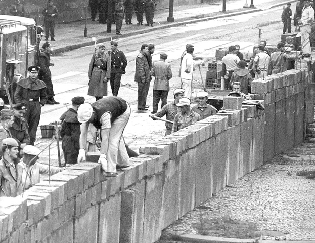 Berlinmuren - delinga av Tyskland