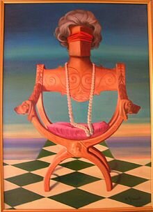 William Girometti  "Tundmatu naise portree"