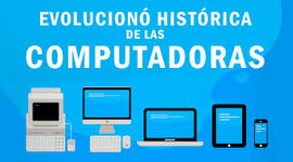 Timeline: Evolución histórica de las computadoras.