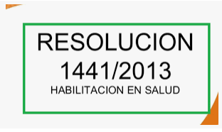 Resolución 1441 del 2013