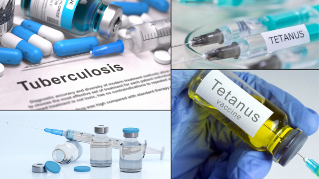 La tuberculosis y El tétano