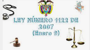 Ley 1122 de 2007