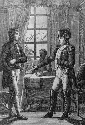 Carlos IV abdica en Fernando VIII