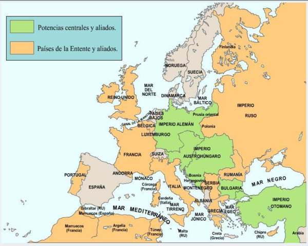 Reino Unido declara la guerra a Alemania
