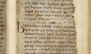 Suspected date of beowulf's writing