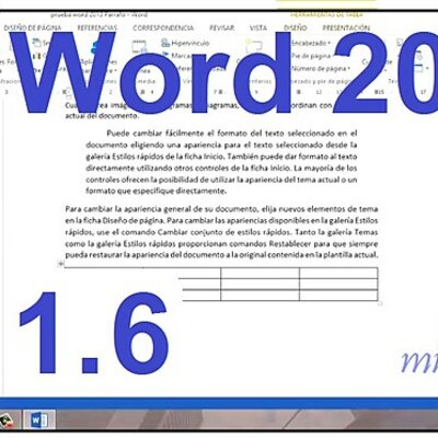 Timeline: Microsoft Office para Windows 1.6
