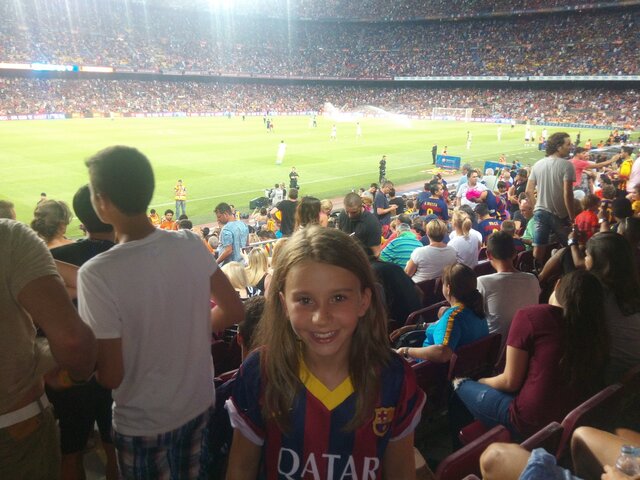 I went to the Camp Nou