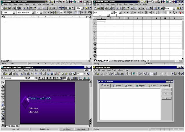 -Microsoft Office 95