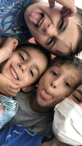 My twin cousins were born