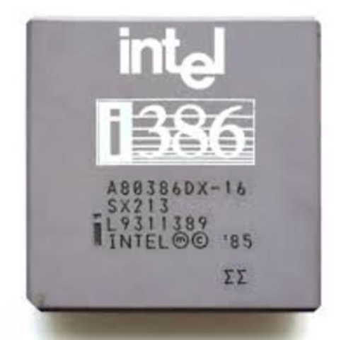 1985: El Intel 80386