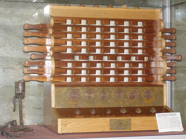 Reloj calculante.