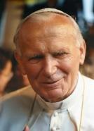 Llegada del Papa Juan Pablo II a Colombia