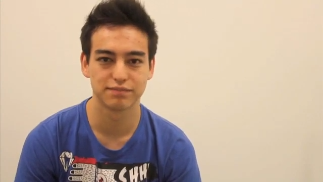 George gets interviewed by Alex Hirota