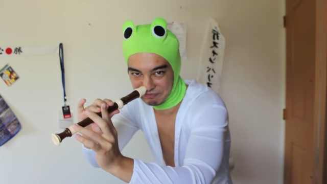 PLAYING RECORDER WITH NOSTRIL is released