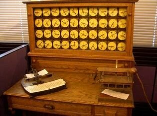 MAQUINA TABULADORA DE HOLLERITH