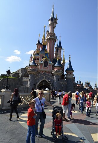 I went to Disneyland Paris