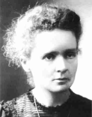Entrega del Premi Nobel de química a Marie Curie