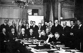 Entrega del Premi Nobel de química a Marie Curie