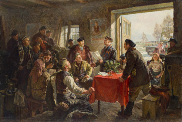 "Sotsialistliku võistluse väljakutse vabariigi traktoristidel"