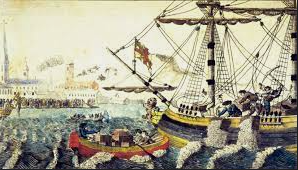 The Boston tea party