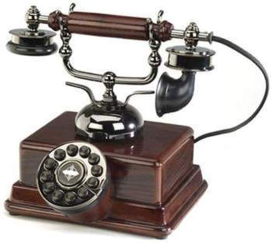 Home telephone available