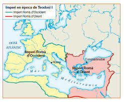 Divisió de l'imperi Romà