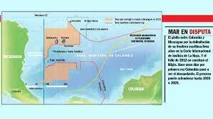 La disputa marítima entre Colombia y Nicaragua