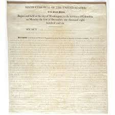 The Act Prohibiting the Importation of Slaves