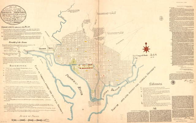 (March) President Washington Selects Site for District of Columbia