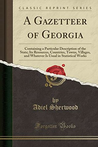 Gazetteer of the State of Georgia, U.S.
