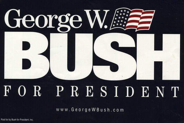 2000 - George W. Bush for President