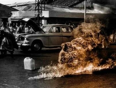 Thich Quang Duc self-immolation