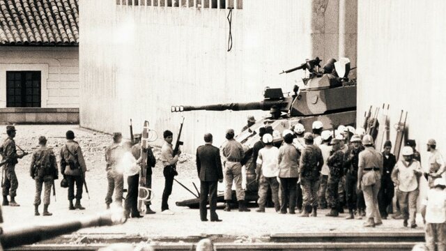 TOMA DEL PALACIO DE JUSTICIA