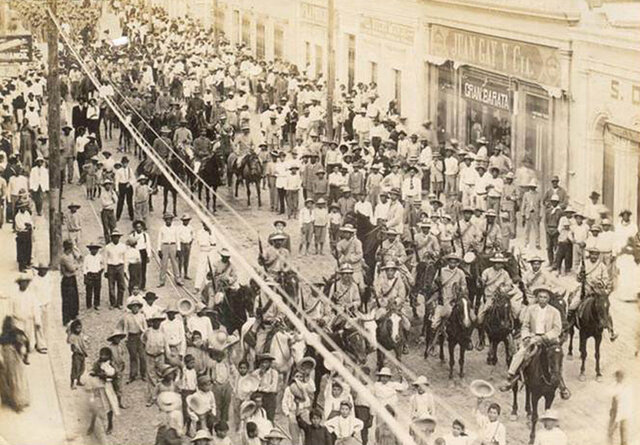 Triunfo de carranza y del Ejército constítucionalista