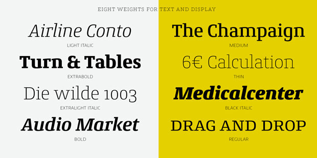 Slab serif