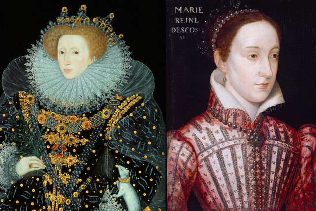 The death of Mary, Queen of Scots