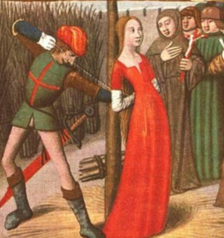 Death of Jeanne d'Arc