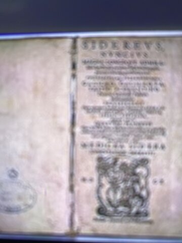 Galileo publishes «&nbsp;Starry Messanger&nbsp;»