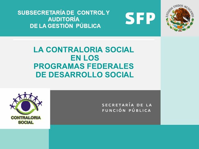Secretaría de la Contraloría General de la Federación (SECOGEF)