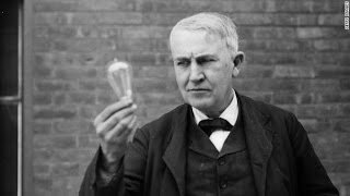 Edison invented the electric light bulb