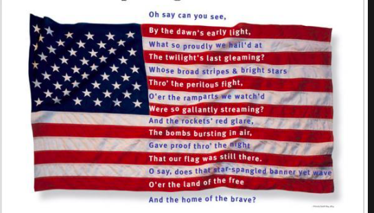 The Adoption of the Star Spangled Banner as the National Anthem