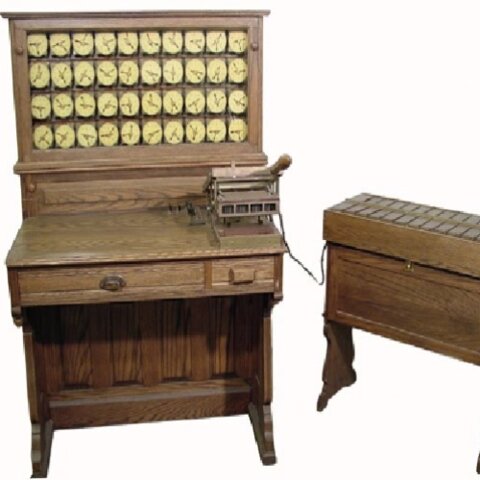 Invención de la Maquina Tabuladora (Hollerith)