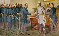The Treaty at Appomattox Courthouse