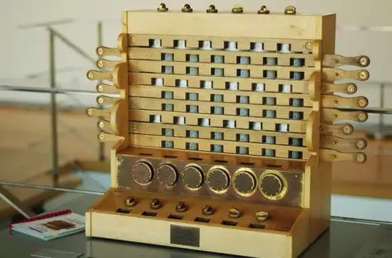 cronologia de la historia de la computadora 1614-1656