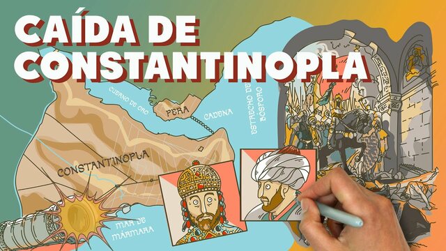 Los otomanos se apoderan de Constantinopla