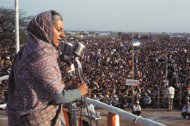 Subida al poder de Indira Gandhi