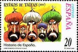 División de Al-Ándalus en taifas.
