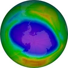 Discovery of a hole in the ozone layer