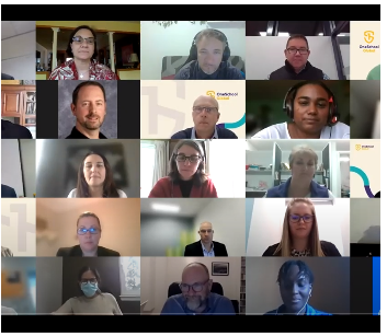 We started zoom from home for school